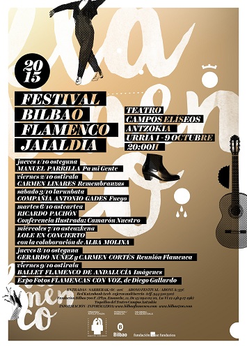 Bilbao Flamenco cartel